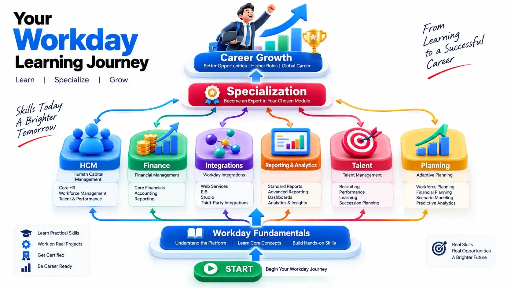Workday career specialization roadmap